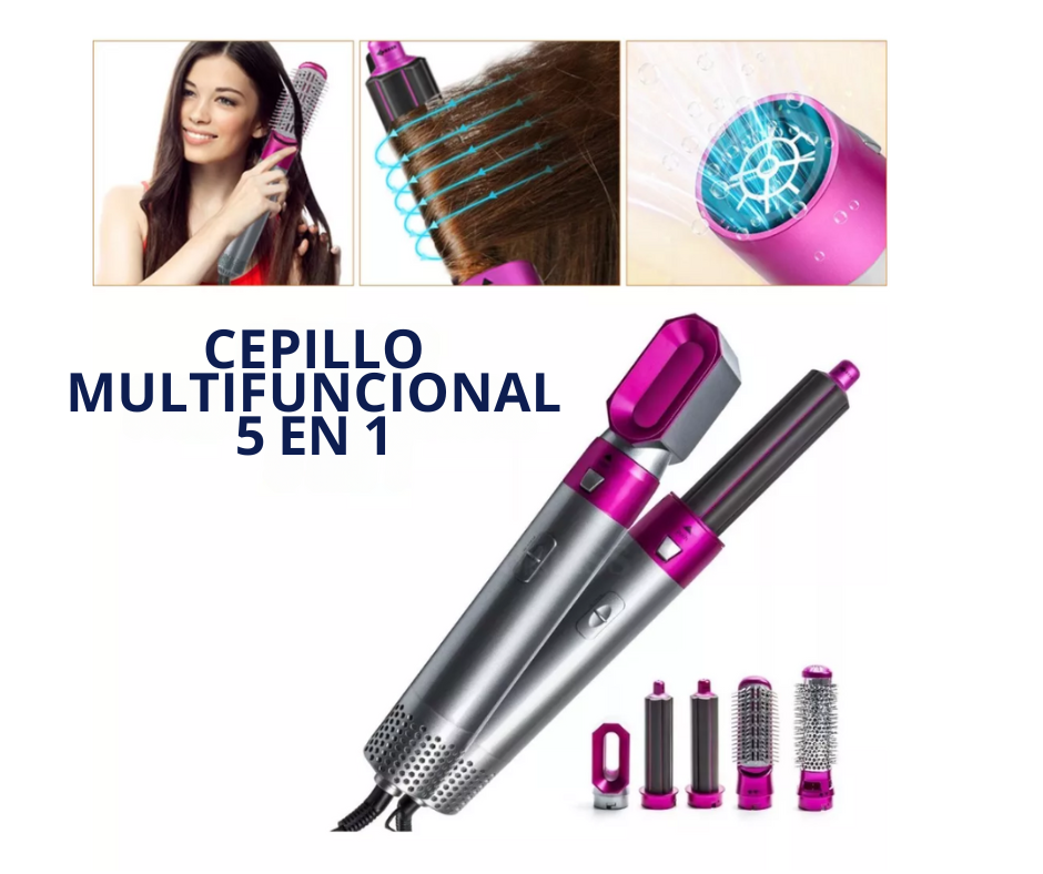 Secador 5 en 1: Tu salón en casa.