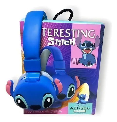 Auriculares Bluetooth con Diseño de Stitch para Niños